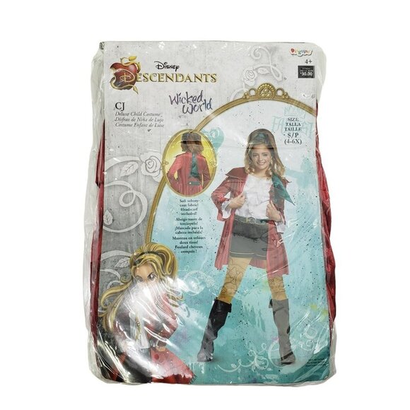 NWT Disney S Descendants: CJ Deluxe Child Halloween Costume Size Small - Picture 7 of 7